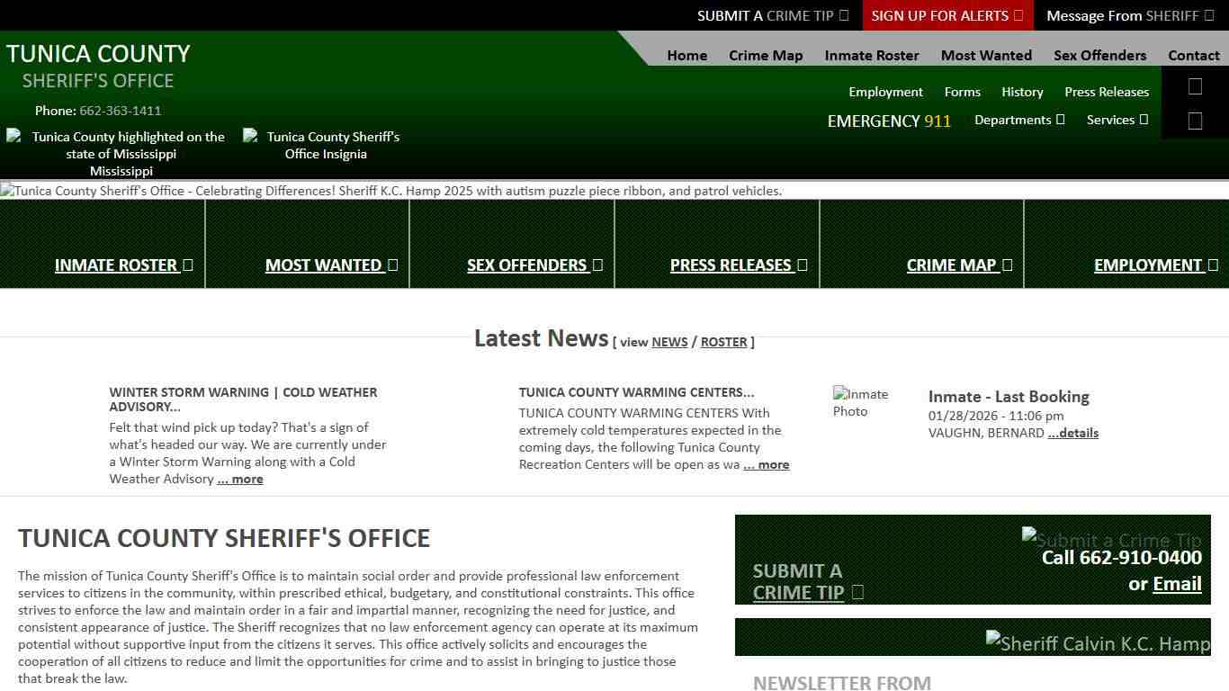 Tunica County Sheriff's Office